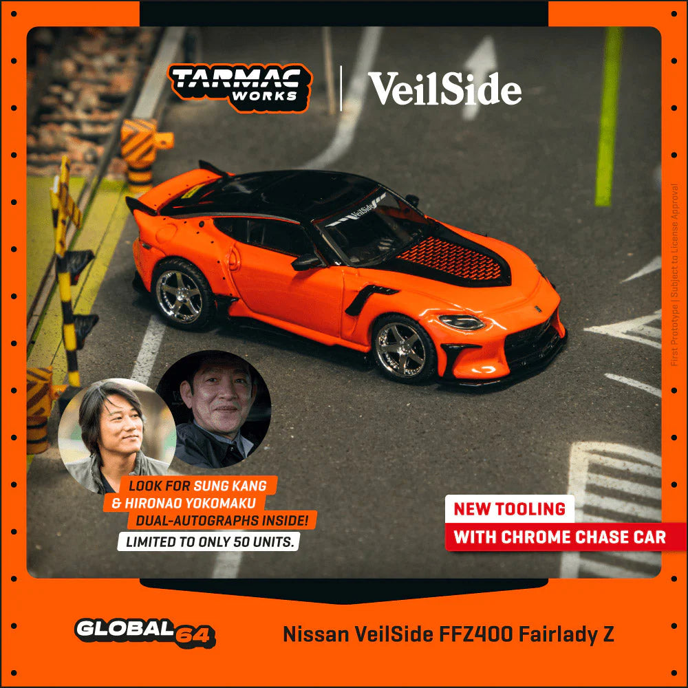 Tarmac Works Nissan VeilSide FFZ400 Fairlady Z 1:64 Scale – The