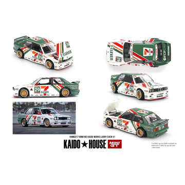 Mini GT Kaido House #217: BMW M3 Kaido Works Larry Chen V1 – 1:64 Scale Die-Cast Model | Pre-Order