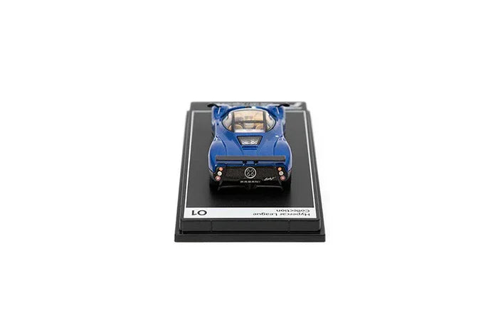 Poster Cars Pagani Zonda F Argentina Blue (H01) – 1:64 Scale Diecast Model