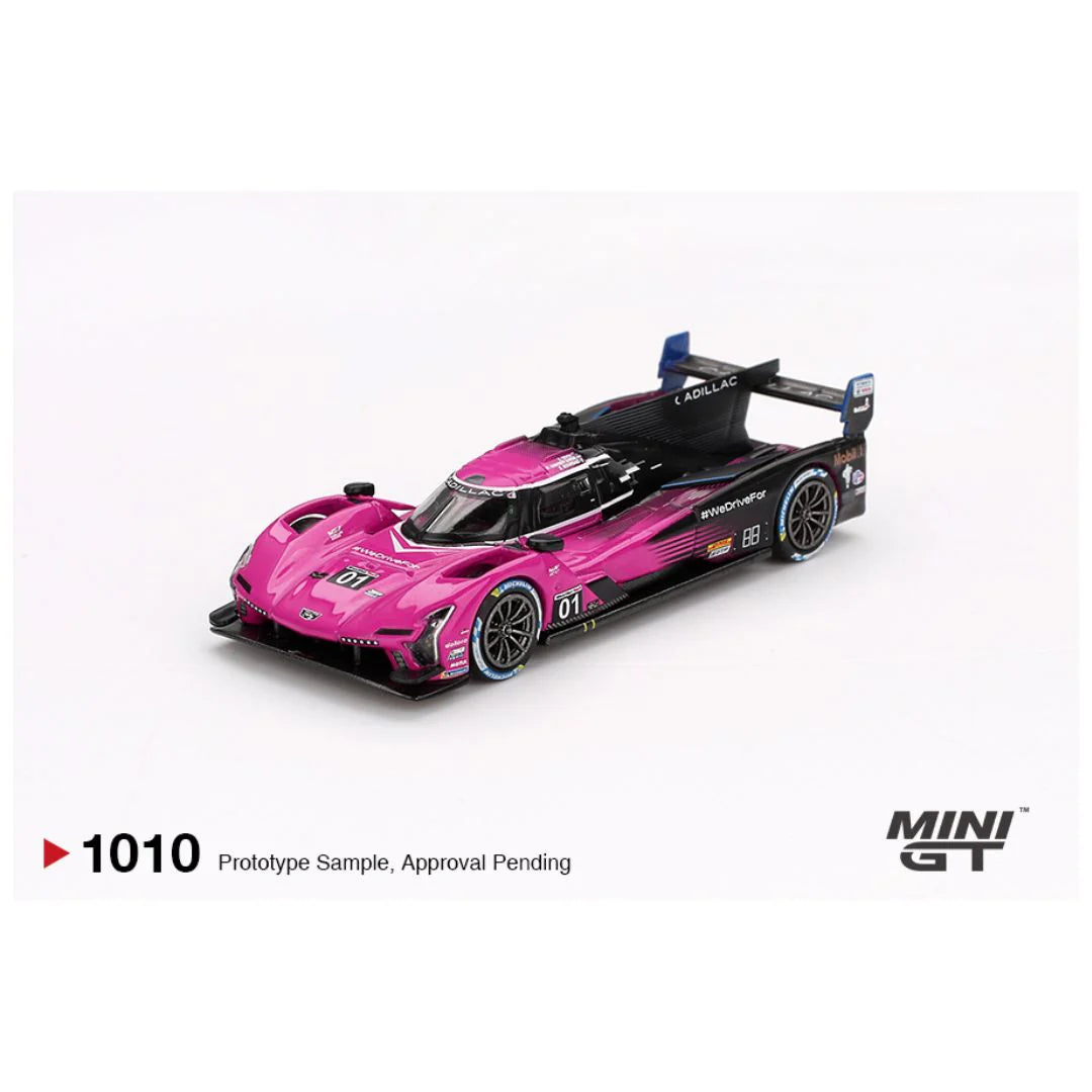 Mini GT #1010 Cadillac V-Series.R #01 Cadillac Racing 2024 IMSA Petit Le Mans – 1:64 Scale Diecast Model