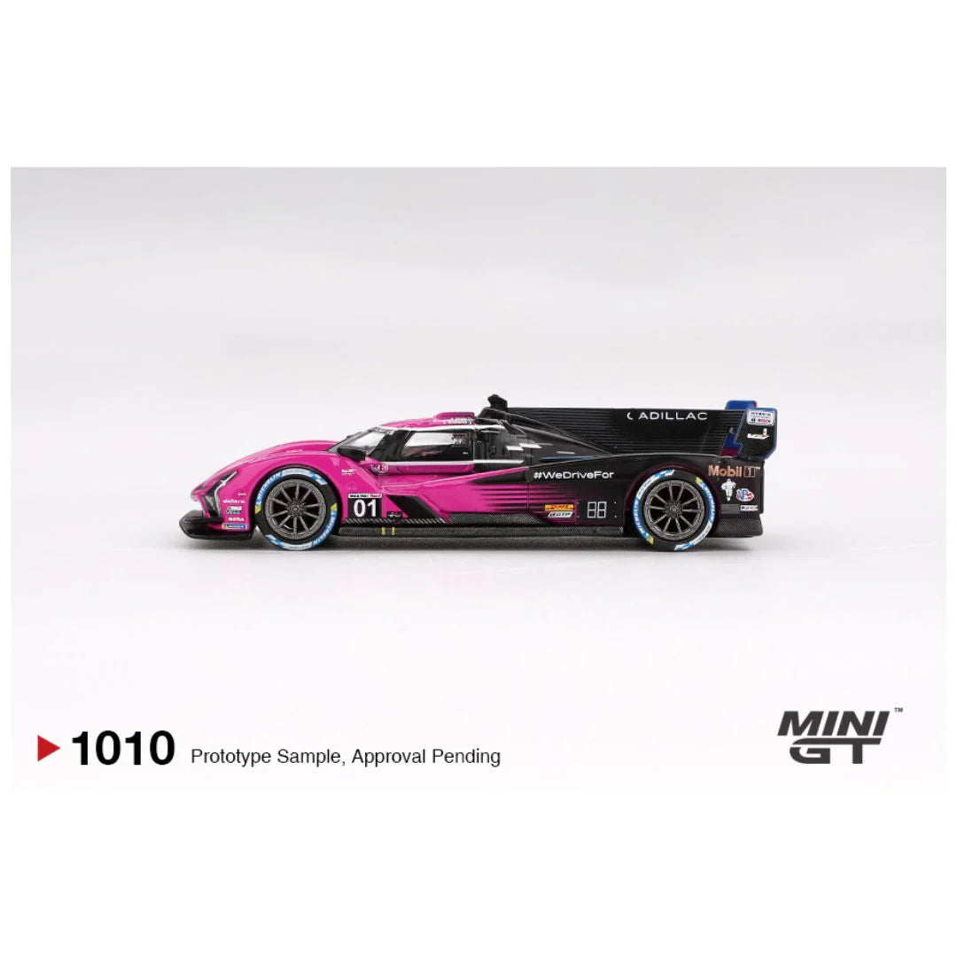 Mini GT #1010 Cadillac V-Series.R #01 Cadillac Racing 2024 IMSA Petit Le Mans – 1:64 Scale Diecast Model