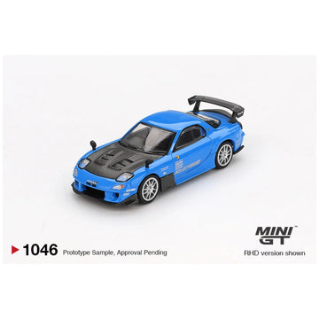 Mini GT #1046 Mazda RX-7 RE-Amemiya 20B NA 3ROTOR-7 "Ama-san Go" – 1:64 Scale Diecast Model