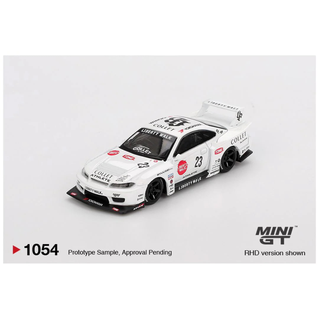 Mini GT #1054 Nissan LB-Super Silhouette S15 Silvia ATHLETE – 1:64 Scale Diecast Model