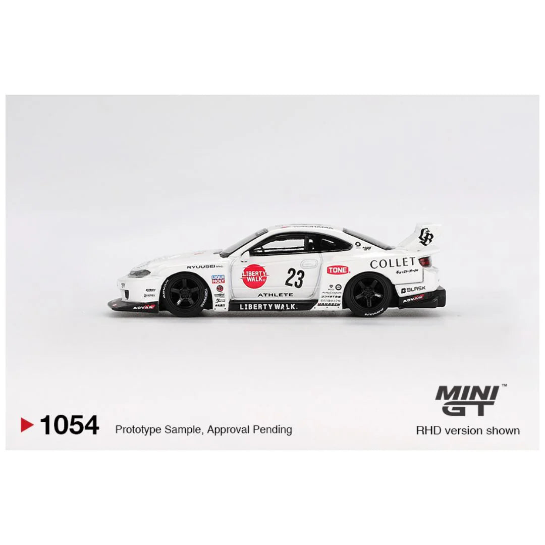 Mini GT #1054 Nissan LB-Super Silhouette S15 Silvia ATHLETE – 1:64 Scale Diecast Model