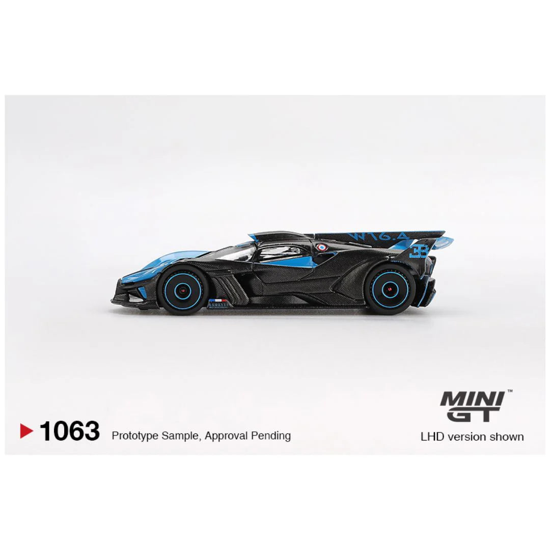 Mini GT #1063 Bugatti Bolide Presentation – 1:64 Scale Diecast Model