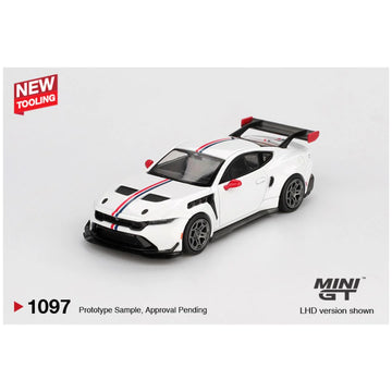Mini GT #1097 Ford Mustang GTD Spirit of America – 1:64 Scale Diecast Model