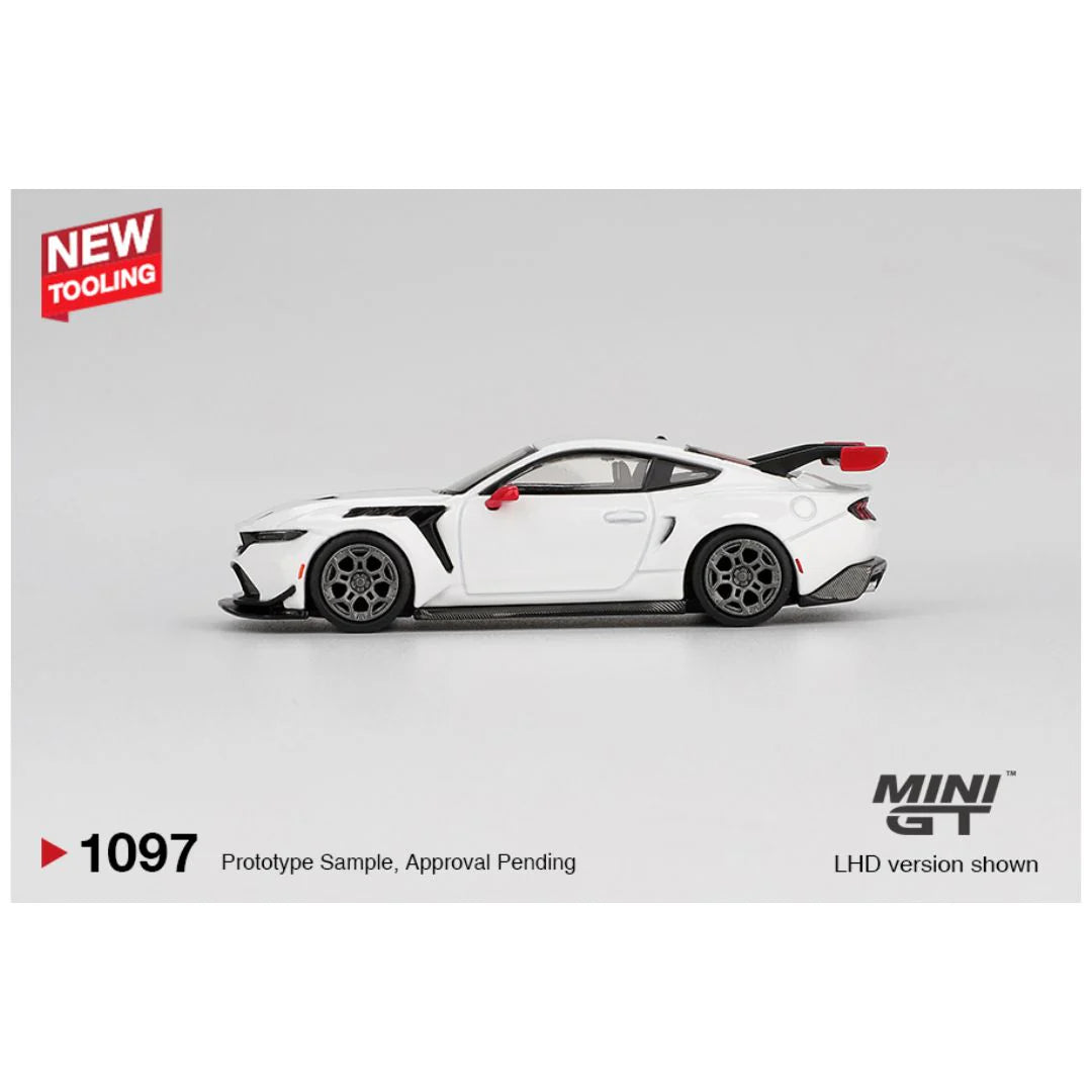 Mini GT #1097 Ford Mustang GTD Spirit of America – 1:64 Scale Diecast Model
