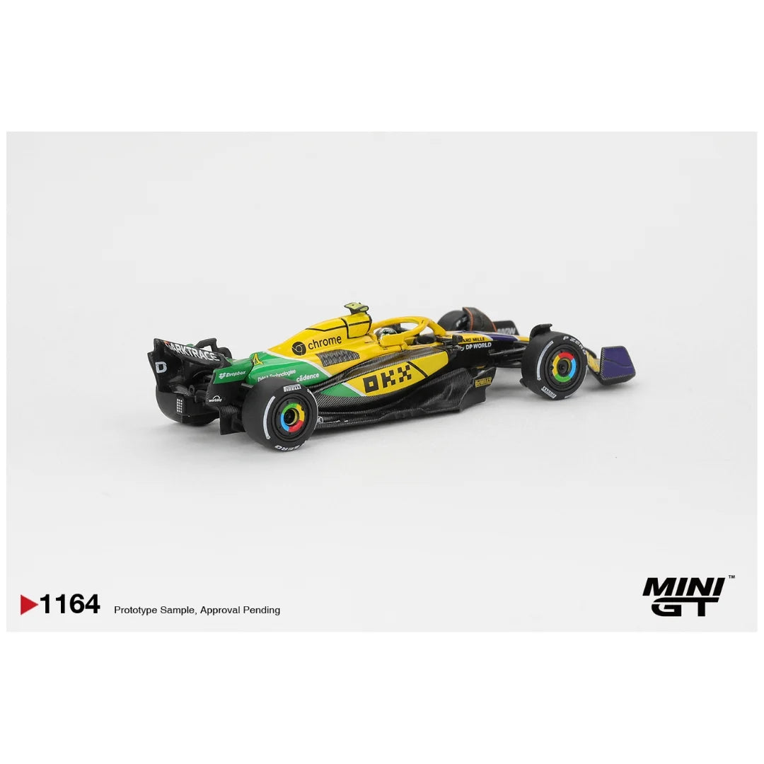 Mini GT PRE-ORDER #1164 McLaren MCL38 #4 Lando Norris 2024 F1 Monaco GP – 1:64 Scale Diecast Model