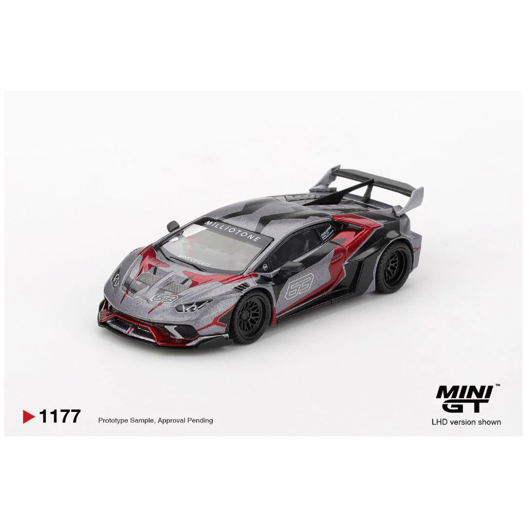 Mini GT #1177 LB★WORKS Lamborghini Huracán GT RONIN – 1:64 Scale Diecast Model