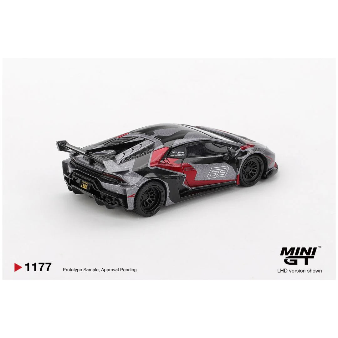 Mini GT #1177 LB★WORKS Lamborghini Huracán GT RONIN – 1:64 Scale Diecast Model
