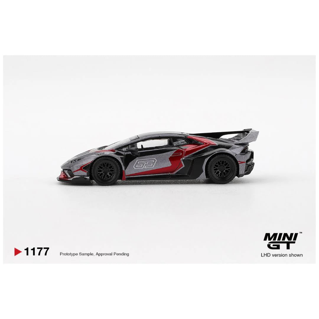 Mini GT #1177 LB★WORKS Lamborghini Huracán GT RONIN – 1:64 Scale Diecast Model