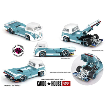 Mini GT Kaido House #220 Volkswagen T1 KAIDO WORKS V1 – Pre-Order | 1:64 Scale Die-Cast Model