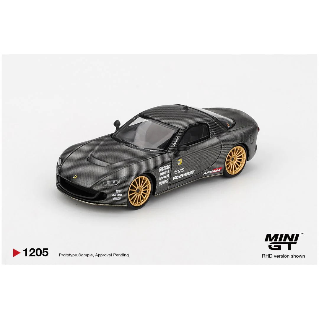 Mini GT #1205 Mazda RX-7 RE-Amemiya Matsukiyo KOKU 3 Rotor NA-7 TAS 2025 Best Tuned Car Award – Pre-Order | 1:64 Scale Die-Cast Model