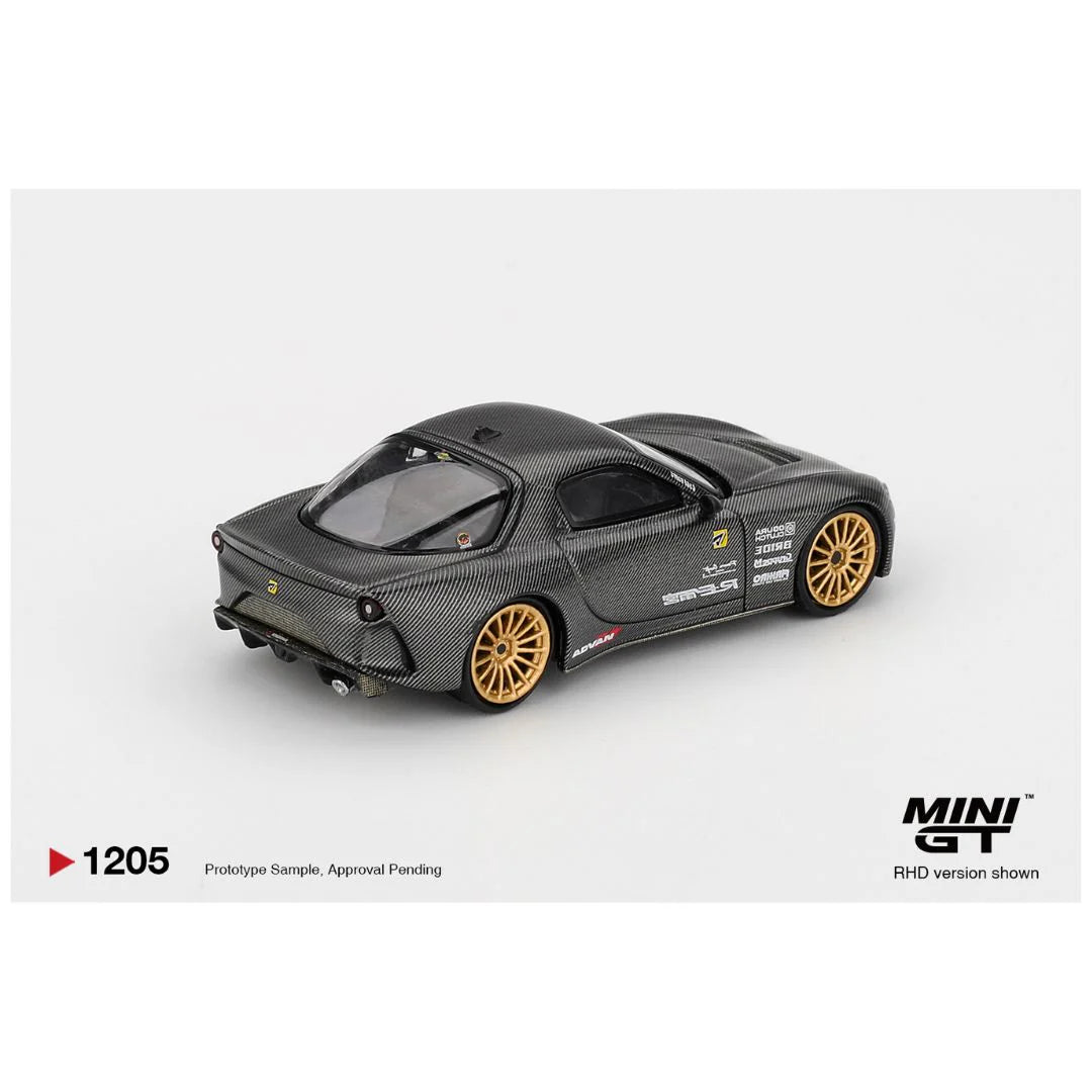 Mini GT #1205 Mazda RX-7 RE-Amemiya Matsukiyo KOKU 3 Rotor NA-7 TAS 2025 Best Tuned Car Award – Pre-Order | 1:64 Scale Die-Cast Model