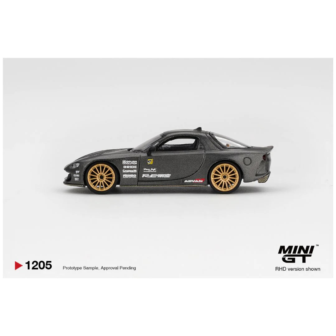 Mini GT #1205 Mazda RX-7 RE-Amemiya Matsukiyo KOKU 3 Rotor NA-7 TAS 2025 Best Tuned Car Award – Pre-Order | 1:64 Scale Die-Cast Model