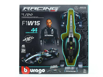 Bburago Mercedes-AMG Petronas F1 W15 Lewis Hamilton #44 – 1:24 Scale Die-Cast Metal Kit
