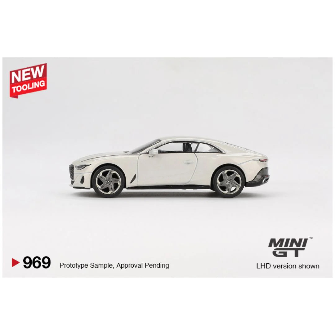 Mini GT #969: Bentley Batur Bonneville Pearl – 1:64 Scale Die-Cast Model | Pre-Order