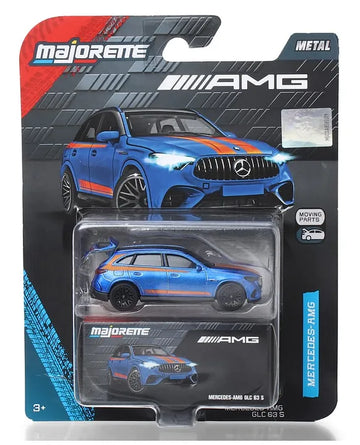 Majorette Mercedes-AMG GLC 63 S Die-Cast Car – Royal Blue