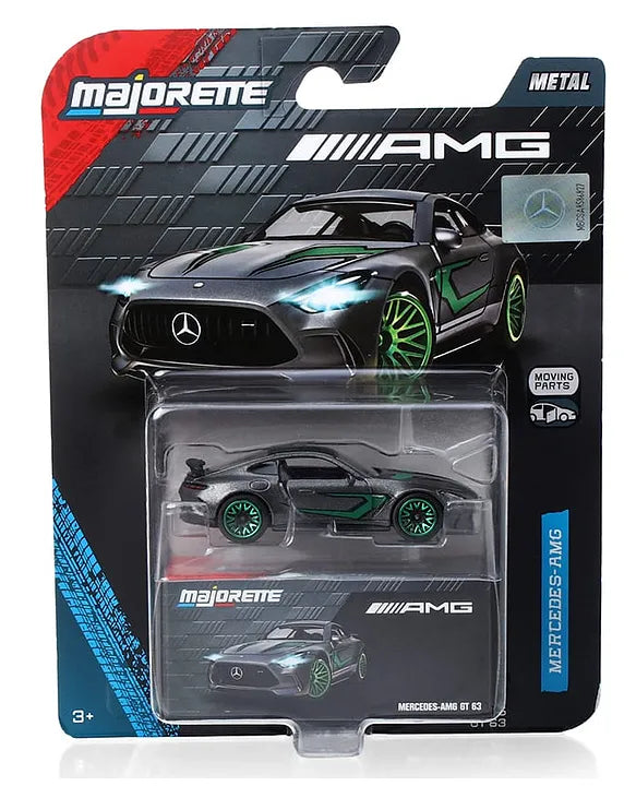 Majorette Mercedes-AMG GT 63 Deluxe Die-Cast Toy Car – Grey