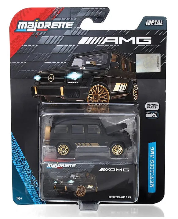 Majorette Mercedes-AMG G63 Deluxe Die-Cast Toy Car – Black