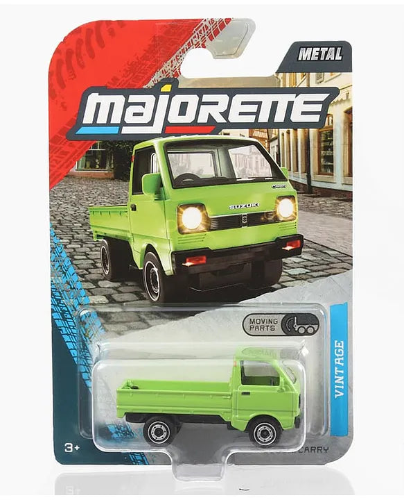 Majorette Suzuki Carry Die-Cast Free Wheel Car – Green