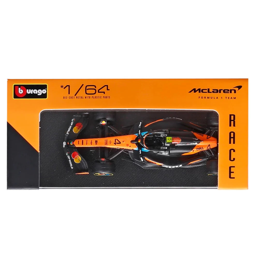 Bburago 2025 McLaren MCL39 Australia GP #4 Lando Norris – 1:64 Scale Die-Cast Model
