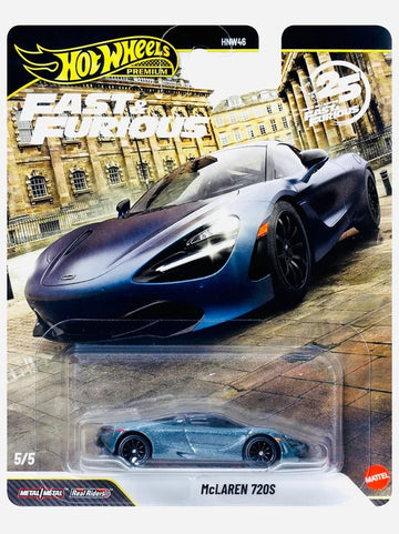 Hot Wheels 2026 Fast & Furious 25th Anniversary Case R – McLaren 720S | 1:64 Die-Cast Model