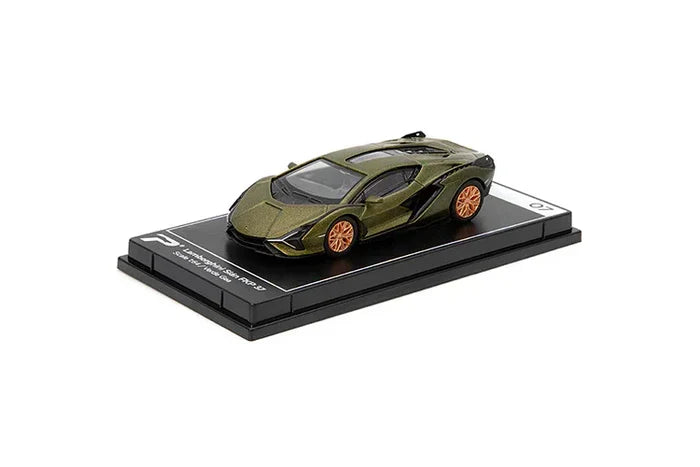 Poster Cars Lamborghini Sián FKP 37 Verde Gea (H07) – 1:64 Scale Diecast Model