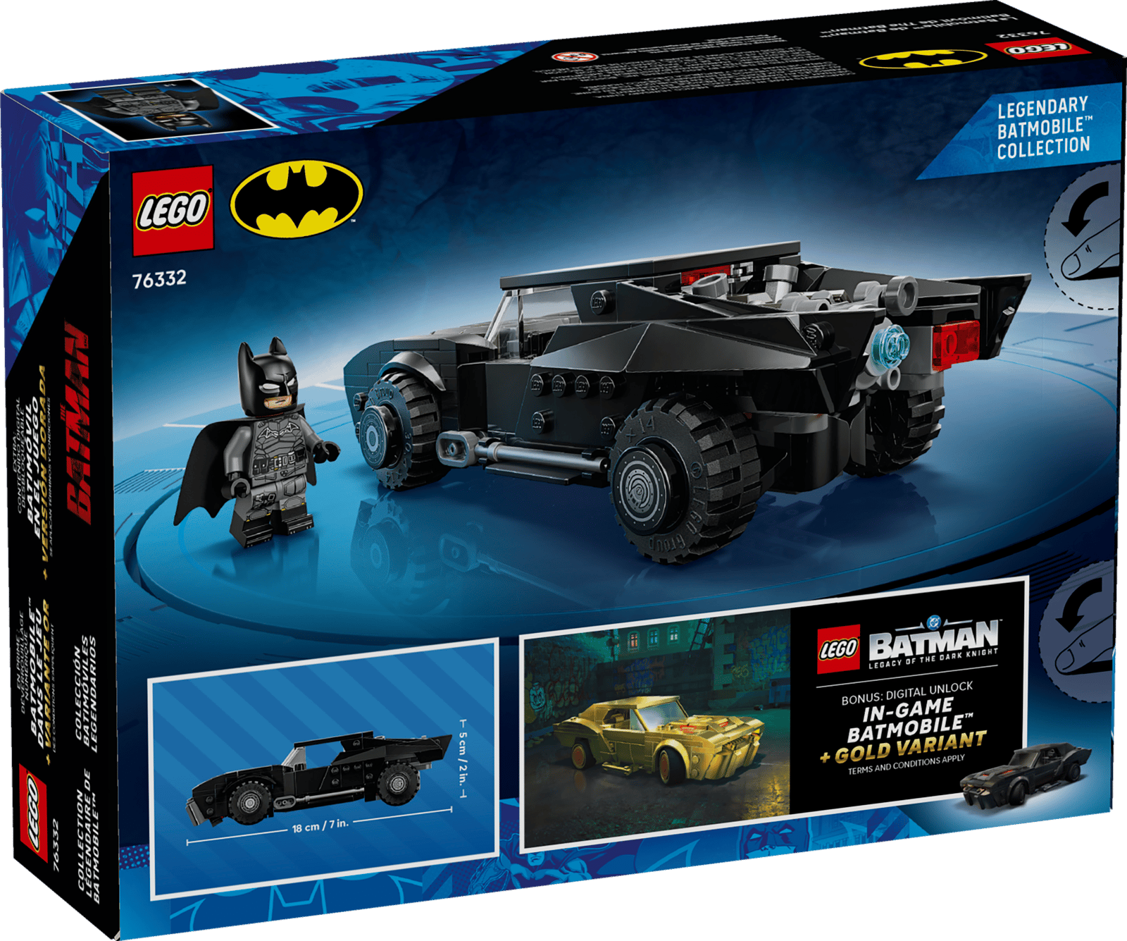 LEGO® DC Batman™ & Robin Batmobile™ #76333