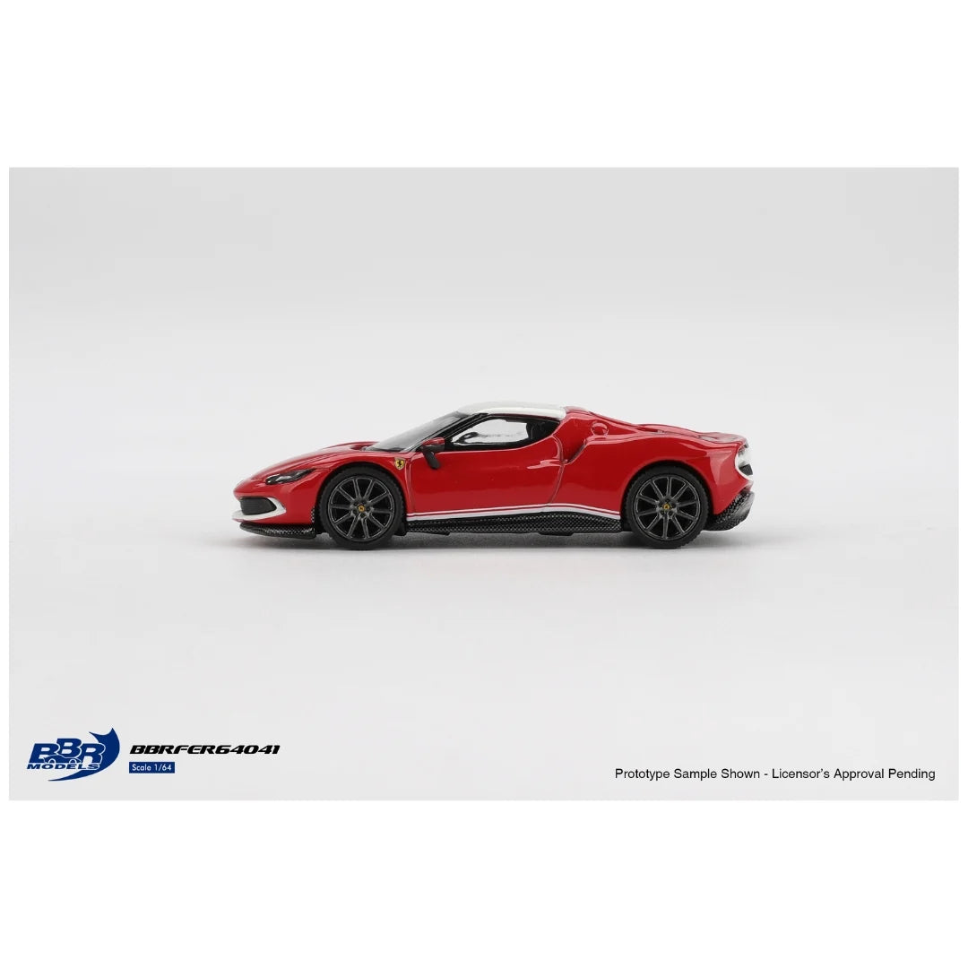 BBR Models #041 Ferrari 296 GTB ASSETO Fiorano F2004 Tribute Livery | Die-Cast Model Car