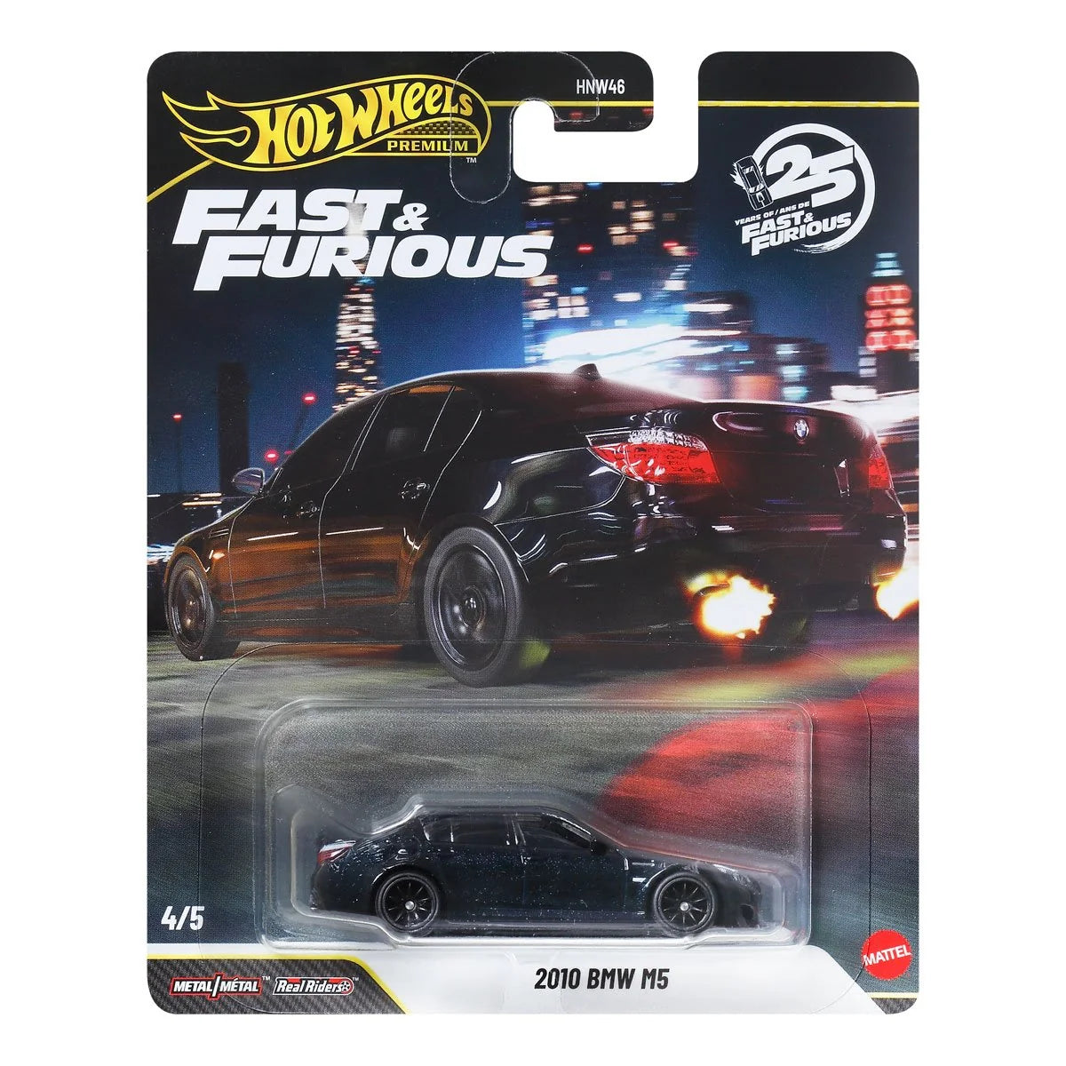 Hot Wheels Premium Fast & Furious 2010 BMW M5 – 1:64 Scale Die-Cast Car IMPORTED