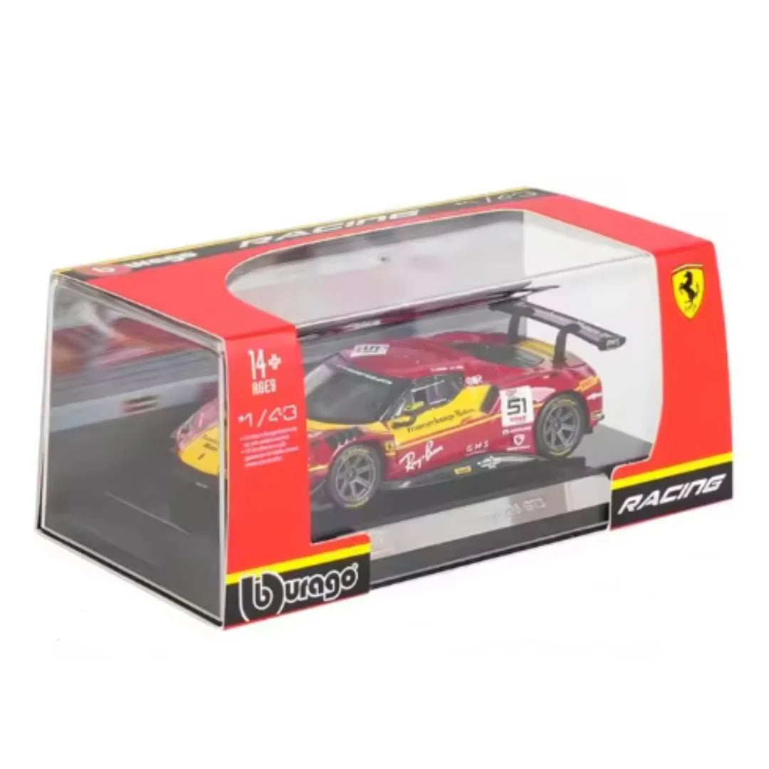 Bburago 2025 Ferrari 296 GT3 #51 24H – 1:43 Scale Die-Cast Model