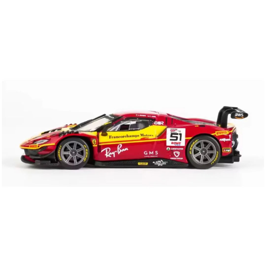Bburago 2025 Ferrari 296 GT3 #51 24H – 1:43 Scale Die-Cast Model