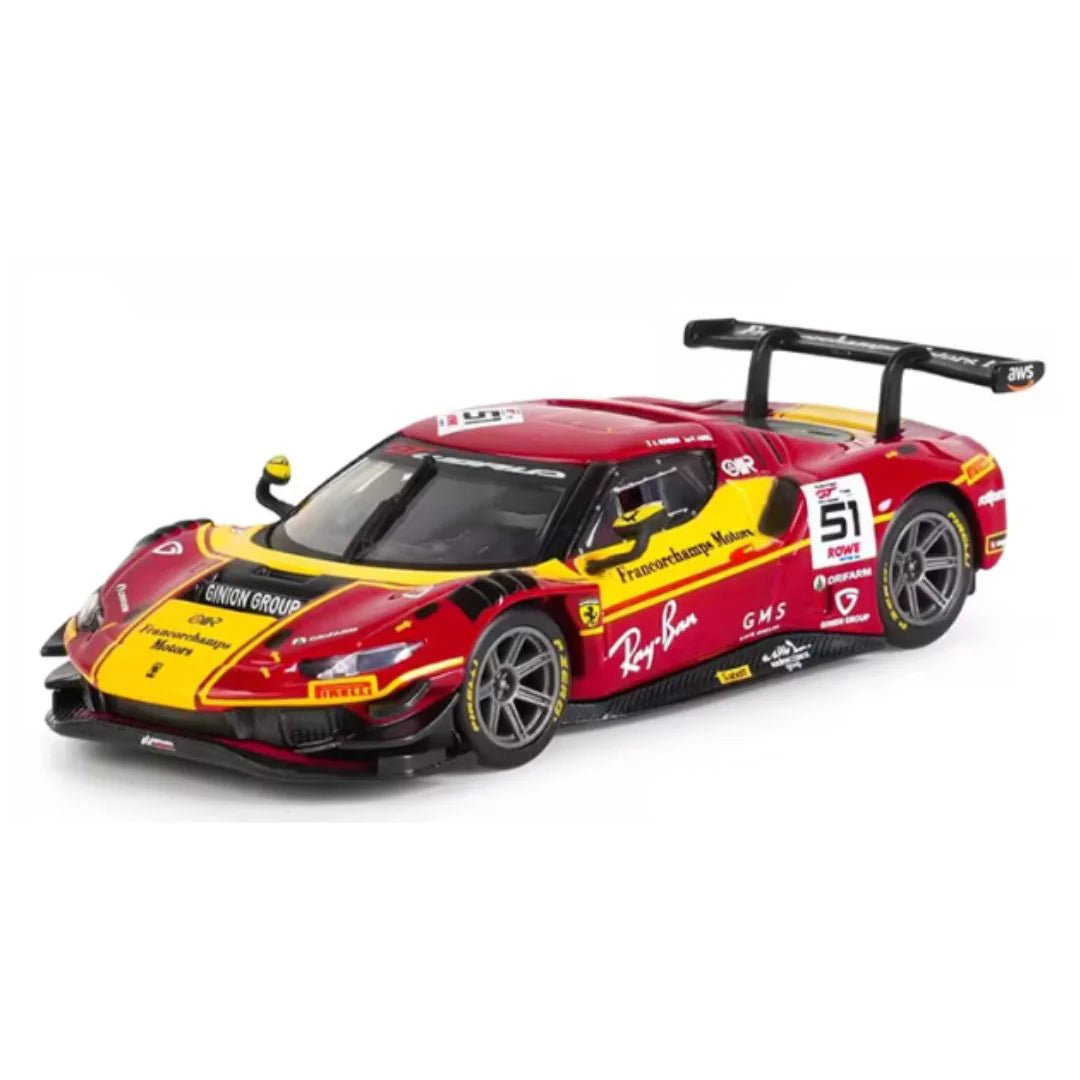 Bburago 2025 Ferrari 296 GT3 #51 24H – 1:43 Scale Die-Cast Model