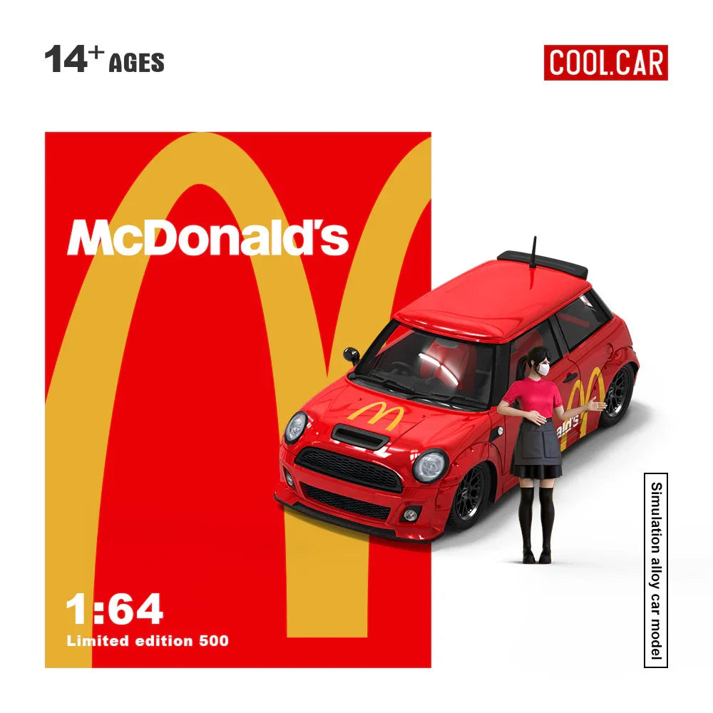 Cool Car Mini McDonald's Figure Edition – 1:64 Scale Die-Cast Model