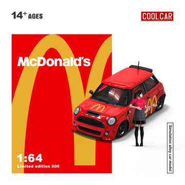 Cool Car Mini McDonald's Figure Edition – 1:64 Scale Die-Cast Model