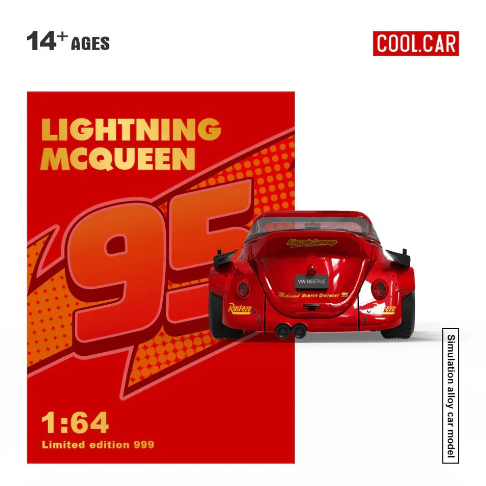 Cool Car Mini Lightning McQueen Livery – 1:64 Scale Die-Cast Model