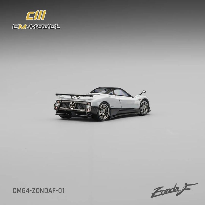 CM Model Pagani Zonda F Pearl White – 1:64 Scale Premium Die-Cast Model