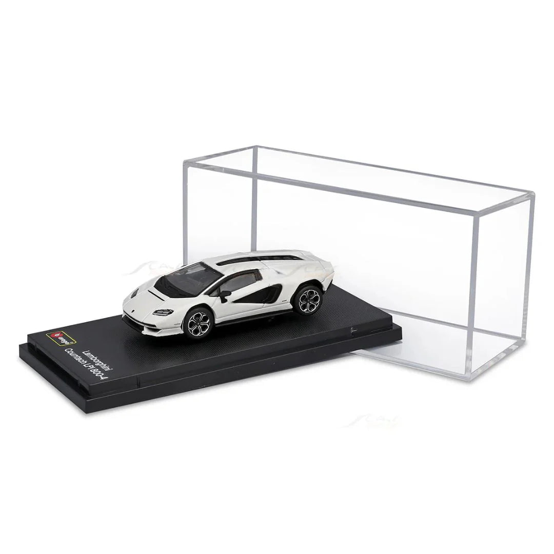 Bburago Lamborghini Countach White – 1:64 Scale Diecast Model