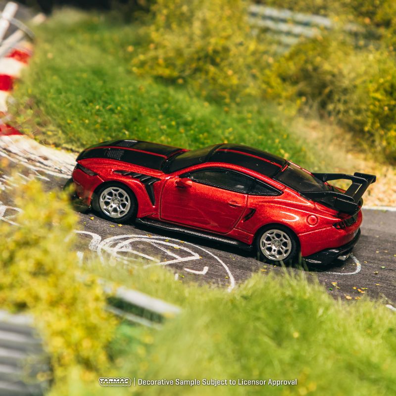 Tarmac Works Ford Mustang GTD Red – 1:64 Scale Premium Die-Cast Model