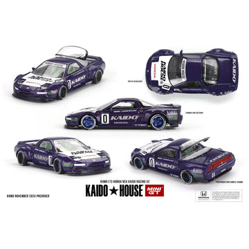 Mini GT Kaido HousKaido House Honda NSX Racing V2 #173 – 1:64 Scale Diecast Model
