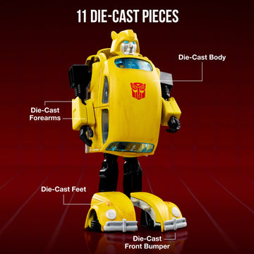 Hot Wheels RLC x Transformers Bumblebee – 1967 Volkswagen Beetle | 1:64 Converting Die-Cast Collectible RS.9800/-