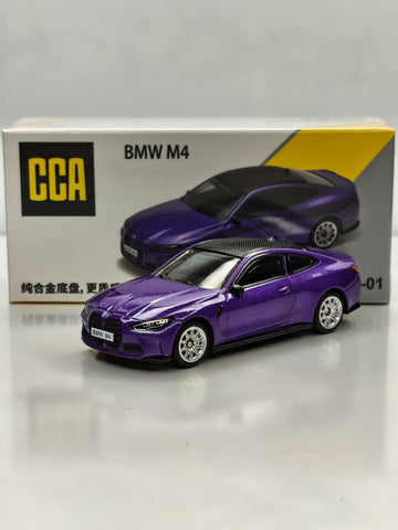CCA BMW M4 Purple – 1:64 Scale Diecast Model