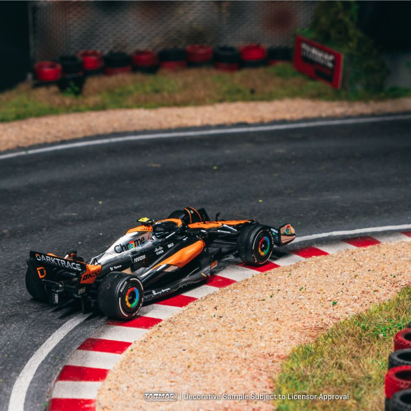 Tarmac Works McLaren MCL60 British Grand Prix 2023 Lando Norris – 1:64 Scale Diecast Model