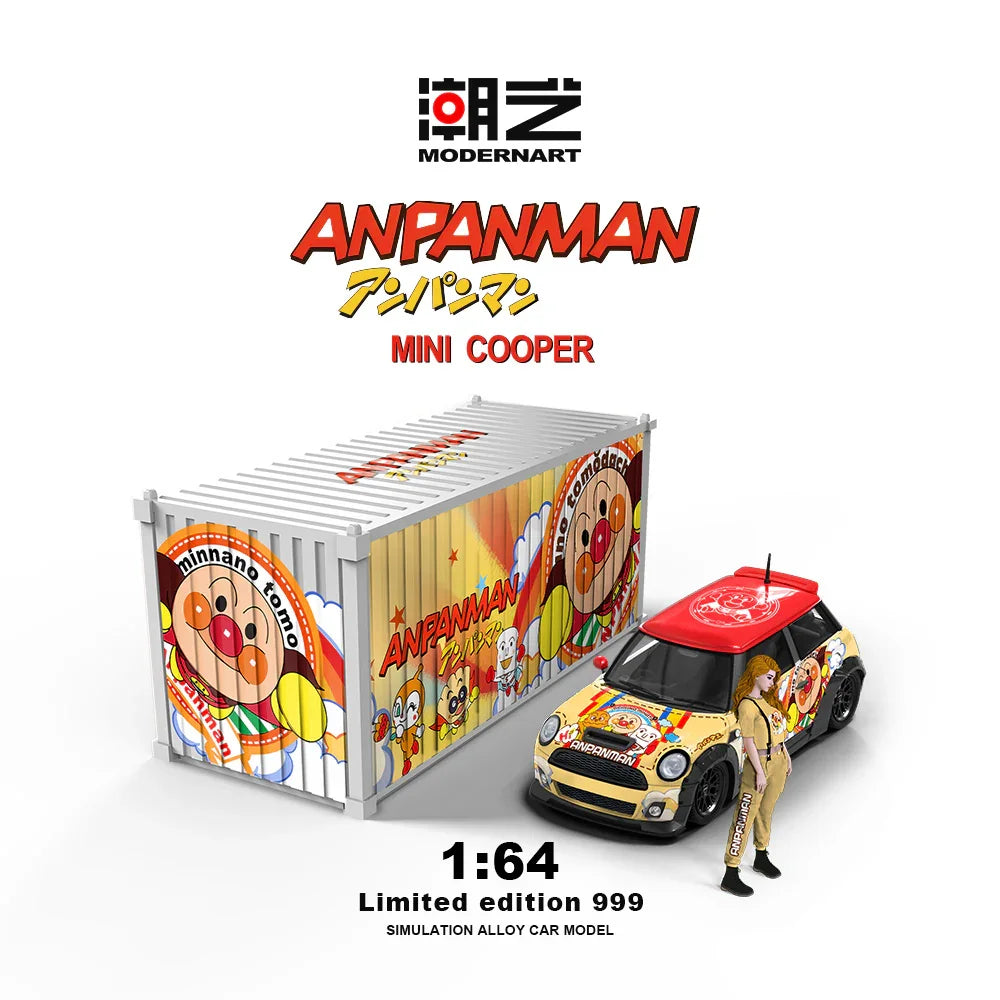 MD MINI Anpanman Container Set – 1:64 Scale Die-Cast Model