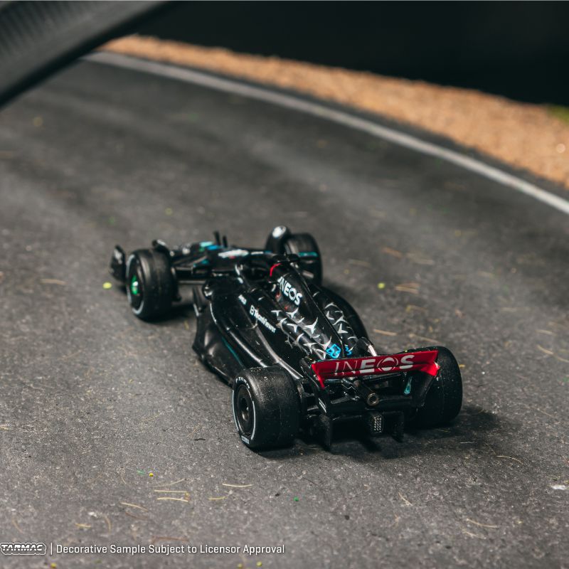 Tarmac Works Mercedes-AMG F1 W14 E Performance Italian Grand Prix 2023 George Russell – 1:64 Scale Diecast Model