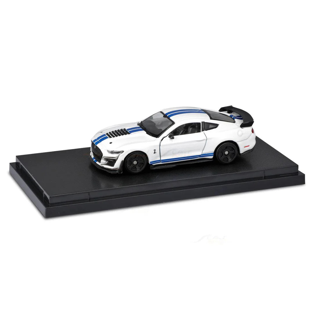 Bburago Ford Mustang White – 1:64 Scale Diecast Model