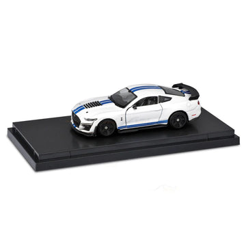 Bburago Ford Mustang White – 1:64 Scale Diecast Model
