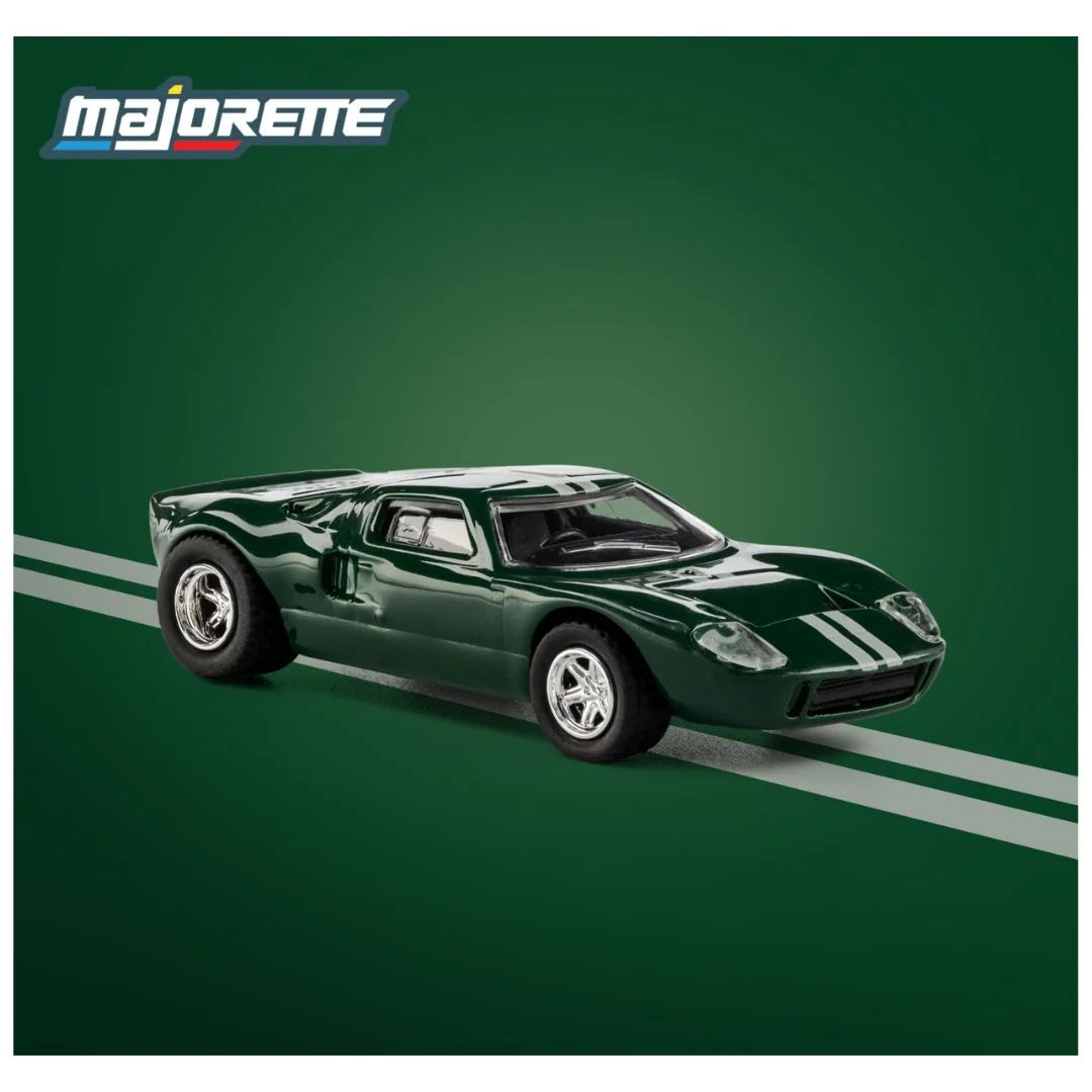 Majorette Metal Collection Wave 5 – 1965 Ford GT40 MK1 Green | 1:64 Die-Cast Model