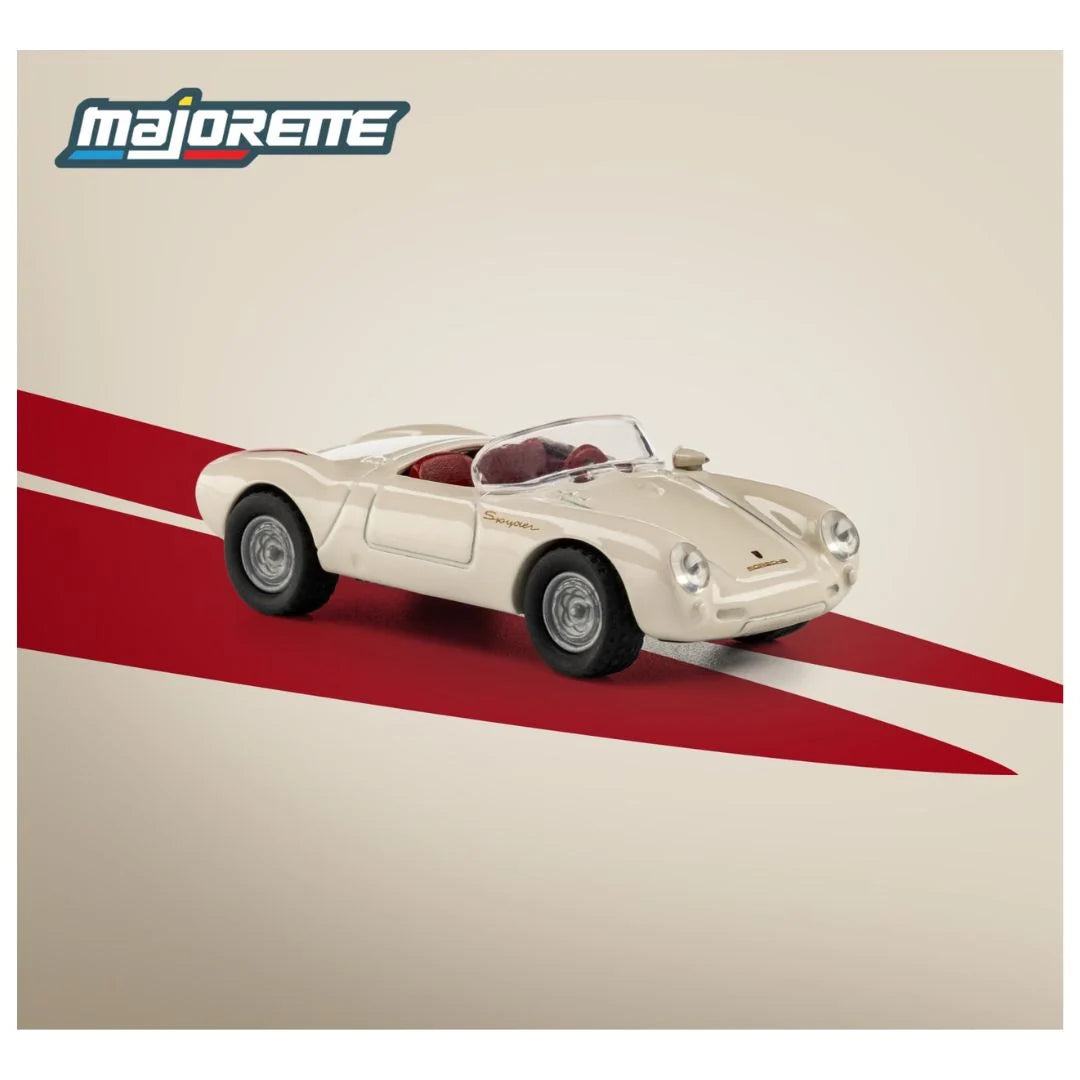 Majorette Metal Collection Wave 5 – Porsche 550 Spyder | 1:64 Die-Cast Model)